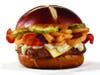 The Pretzel Bacon Pub Cheeseburger is offered for a limited time at Wendy's throughout California.. 