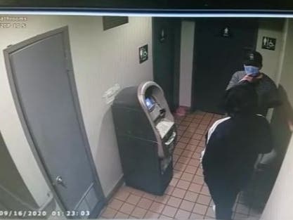 An ATM machine was stolen Wednesday from an eatery on Culver Boulevard in Culver City, CA.