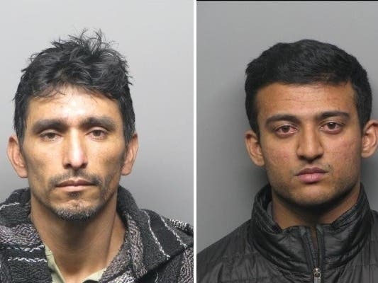 Gilberto Fuentes and Varun Suresh were charged as suspects in separate crimes in Walnut Creek, CA.
