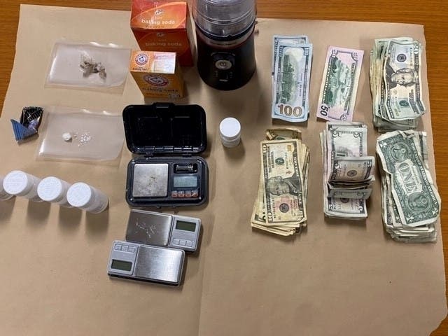 Drugs, cash and scales were found in a car stopped for speeding in Berkeley, officials said.