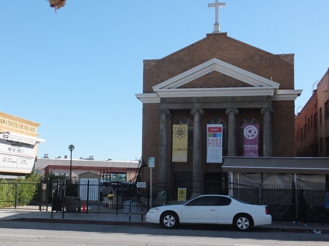 The Union Center for the Arts is at the Old Union Church on Judge John Aiso Street in Los Angeles.