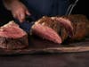 Prime rib is among New Year's Eve takeout feasts from Black Angus eateries in California.