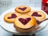 Porto’s Bakery & Cafe's Raspberry Filled Almond Cookies are on the Valentine's menu for pick-up in Los Angeles area or nationwide shipping.