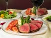 The Capital Grille in Costa Mesa is featuring a Valentine's filet and lobster dinner for two.