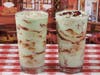 A limited-edition Mint Chocolate Shake is on the menu at Portillo's in Buena Park.