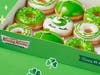 Krispy Kreme’s Luck O’ the Doughnuts Collection for 2021. Freebie available March 16-17, too.
