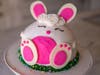 Baskin-Robbins' "Hopscotch the Bunny Ice Cream Cake" is available for Easter 2021.  