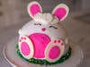 Baskin-Robbins' "Hopscotch the Bunny Ice Cream Cake" is available for Easter 2021.  