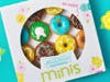 Krispy Kreme launches its "Spring Minis" ​doughnut line.