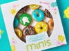 Krispy Kreme launches its "Spring Minis" ​doughnut line.