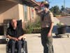  Murrieta teen and aspiring Eagle Scout Jake Otjen with his grandfather Mike “Lonnie” Kienitz at Vineyard Place.