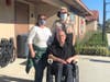 Terry Brickel (left) with son Jake Otjen and grandfather Mike “Lonnie” Kienitz.