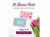 Yogurtland is running a gift-card promo for Mother's Day week.