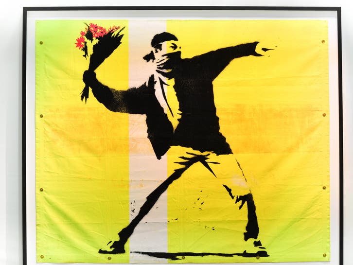 Nov 22 'The Art Of Banksy' Exhibition 2021 San Francisco Mill