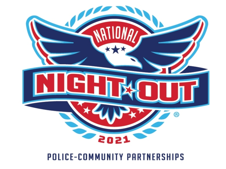 National Night Out will be Tuesday, Aug. 3, 2021.