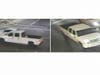 The shooting suspect's vehicle, captured on surveillance cameras, was described as a four-door, white Chevrolet Silverado Heavy Duty pick-up.