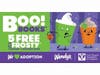 Through Oct. 31, Wendy’s brings back spooky good "Boo! Books," benefiting Dave Thomas Foundation for Adoption.