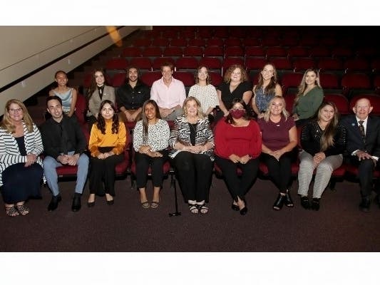 Recipients of Mary Stuart Rogers Foundation Scholarship Fund at at Cal State San Bernardino’s Palm Desert Campus, CA.