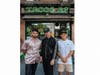 Tacos AF founders, Brandon Thompson, Emilio Sanchez and Roman Royale.