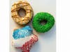 Psycho Donuts in Campbell & Santa Clara are offering three "Hamilton"-themed flavors through show's Oct. 31 run at San Jose’s Center for the Performing Arts.
