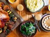 Dine in or order takeout, Thanksgiving feast from Quattro Restaurant at Four Seasons Hotel Silicon Valley, East Palo Alto, CA.