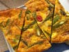 Huckleberry Cafe in Santa Monica is taking orders for its New Year’s Brunch to-go, that includes the seasonal farmers' market veggie frittata.