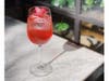 The "Enamorada Spritz," made with Hibiscus-Vermouth Blanc, pairs with Valentine's vegan, five-course meal at Gracias Madre West Hollywood