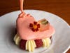 SF Bay Area restaurants, doughnut shops, bakeries & pizza joints are ready to play Cupid, for Valentine's weekend with dine-in deals and to-go offers, like the decadent menu with Cupid’s Heart dessert at The Bungalow Kitchen by Michael Mina in Tiburon.