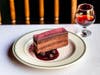 Izzy’s Chocolate Decadence is among desserts from pastry chef Edgar Valentino that can be ordered Valentine's Day at Izzy’s steakhouse in San Francisco and San Carlos.