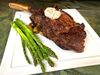 Angus beef ribeye tomahawk steak, with truffle butter & grilled asparagus, is among 10 dishes being specially prepared for Easter Sunday at Solare Ristorante in Point Loma.