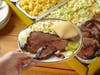 Dickey’s Barbecue Pit's Big Yellow Box takeout options serve 10-12, and can be ordered for the holidays. 