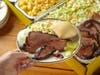 Dickey’s Barbecue Pit's Big Yellow Box takeout options serve 10-12, and can be ordered for the holidays. 
