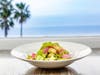 White shrimp and crab ceviche will be among dishes served for Cinco de Mayo happy hour at Las Brisas, Laguna Beach.