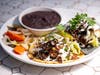Jackfruit carnitas tacos, plus a full taco cart, DJ, mariachis & more planned at all-day Cinco de Mayo party at Gracias Madre in West Hollywood.