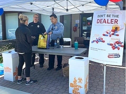 The Contra Costa County Sheriff's Office joined the DEA's National Prescription Drug Take Back Day 2022.