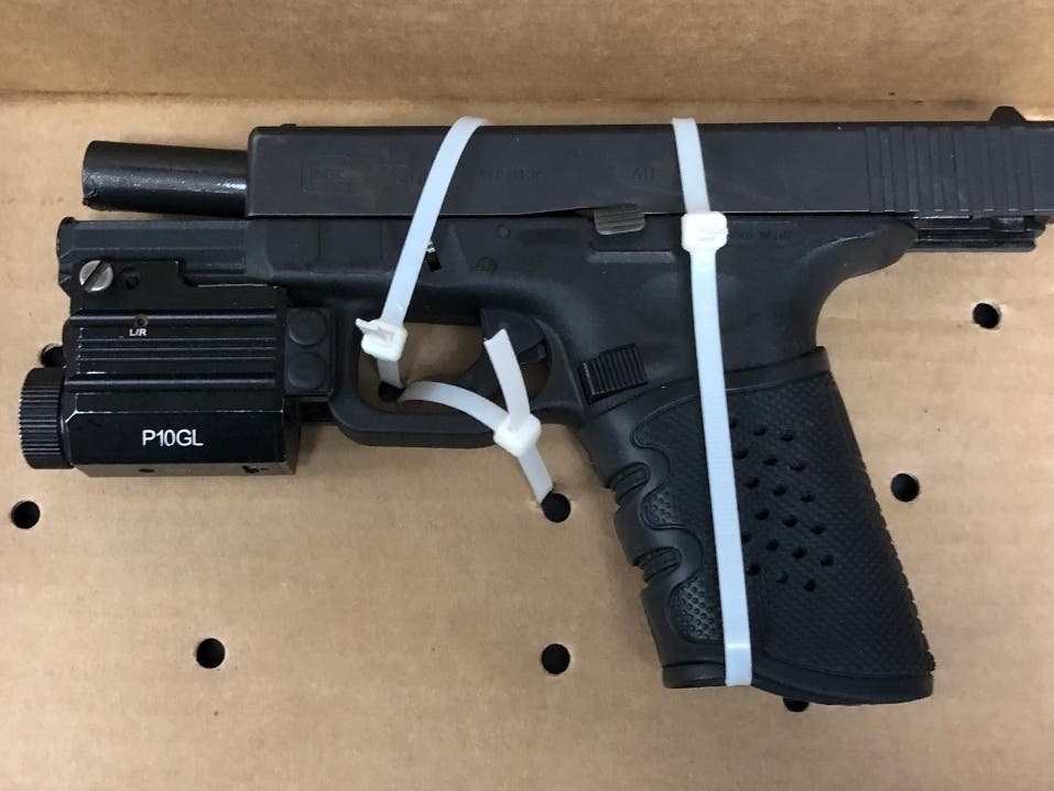The Union City Police Department confiscated a loaded weapon from a driver last week.