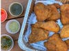 "Pickle Chick," with fried chicken, potato breading & dill pickle hot sauce, is among takeout options offered for Memorial Day weekend at Birdie G's in Santa Monica.