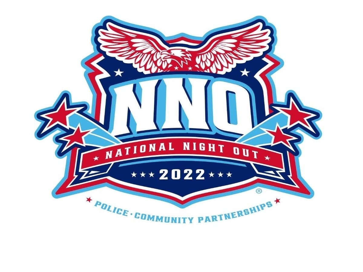 National Night Out is Tuesday, Aug. 2, 2022.