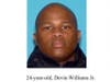 Alameda County Sheriff's Deputy Devin Williams Jr., 24, a Stockton resident, was considered "armed and dangerous" after the Wednesday morning shooting at a home in Dublin, CA, authorities said.