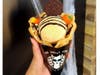 Celebrate Halloween with The Dolly Llama's limited-time Sweet Pumpkin Waffle, made with pumpkin ice cream, Oreos, candy & chocolate sauce, at its three Los Angeles shops.