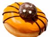 The Spider Donut is among a slew of Halloween- and pumpkin-themed treats and beverages  on the limited-time fall menu at Dunkin’ shops.