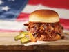 Dickey’s Barbecue Pit locales in California are giving away a free Pulled Pork Sandwich all day to military vets & active duty using special order code.