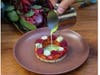 King Salmon Tartare is among dishes offered at a three-course, prix-fixe Christmas Eve dinner at Redbird in Los Angeles.
