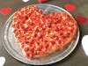 At Mountain Mike’s Pizza, the heart-shaped pizza is back for the entire month of February.