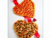 Make your pizza-loving, loved one's Valentine's Day with Round Table Pizza's heart-shaped pizza pies.