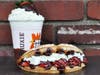 Bruxie offers limited-time "Love Bruxie Sandwich" for sweet V-Day treat in Santa Monica & North Hollywood.