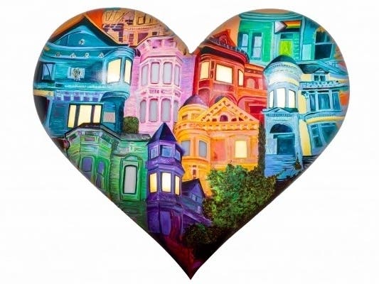 Among top events planned Feb. 25-26 throughout SF Bay communities are "Hearts In San Francisco" display at Ferry Building, fly-fishing show at Pleasanton fairgrounds & restaurant weeks in Sonoma County & Tri-Valley, plus Santa Cruz Burger Week.