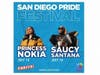 Music artists Princess Nokia and Saucy Santana will be the featured entertainment at the 2023 San Diego Pride Festival.