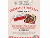 Dads receive free, six-pack of Bud Light with orders of $25 or more on Father's Day at SLAB BBQ hot spot serving ribs, brisket, chicken & more.