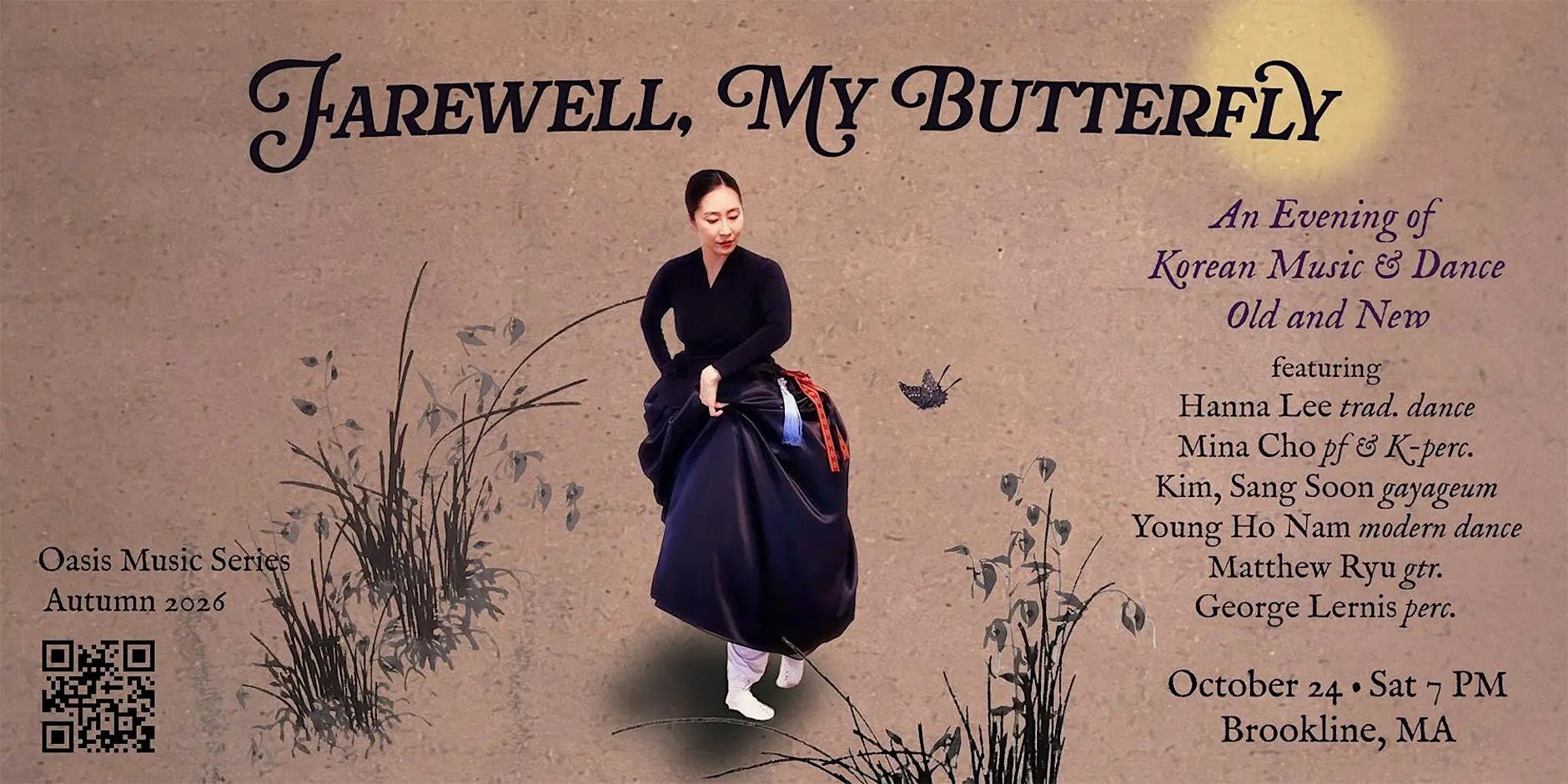 "Farewell, My Butterfly: An Evening of Korean Music and Dance, Old and New"